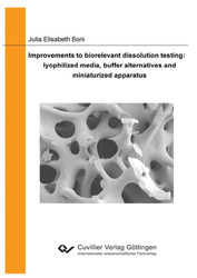 Improvements to biorelevant dissolution testing: lyophilized media, buffer alternatives and miniaturized apparatus