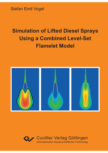 Simulation of Lifted Diesel Sprays Using a Combined Level-Set Flamelet Model