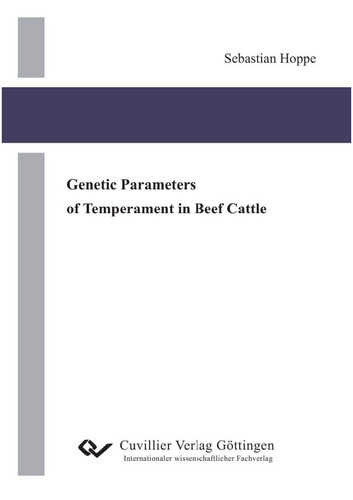 Genetic Parameters of Temperament in Beef Cattle