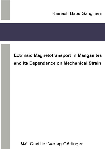 Extrinsic Magnetotransport in Manganites and its Dependence on Mechanical Strain