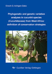 Phylogenetic and genetic variation analyses in cucurbit species (Cucurbitaceae) from West Africa: definition of conservation strategies