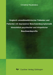 Vergleich umweltmedizinischer Patienten und Patienten mit depressiver Beschwerdesymptomatik hinsichtlich psychischer und körperlicher Beschwerdeprofile