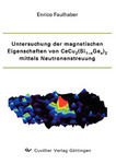 Untersuchung der magnetischen Eigenschaften von CeCu2(Si1-xGex)2 mittels Neutronenstreuung