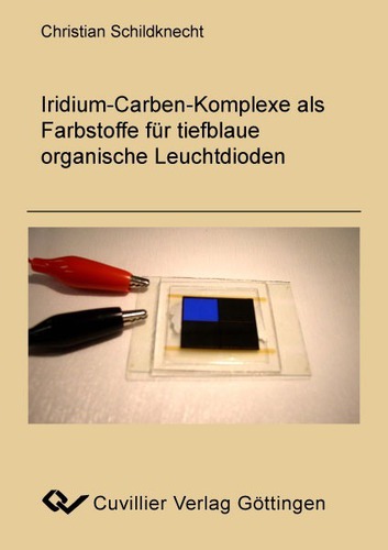 Iridium Carben Komplexe als Farbstoﬀe für tiefblaue organische Leuchtdioden