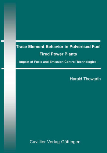 Trace Element Behaviour in Pulverised Fuel Fired Power Plants