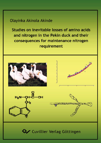 Studies on inevitable losses of amino acids and nitrogen in the Pekin duck and their consequences for maintenance nitrogen requirement