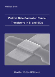 Vertical Gate Controlled Tunnel Transistors in Si and SiGe