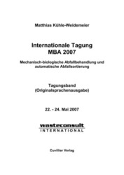 Internationale Tagung MBA 2007 
