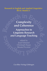 Complexity and Coherence: Approaches to Linguistic Research and Language Teaching