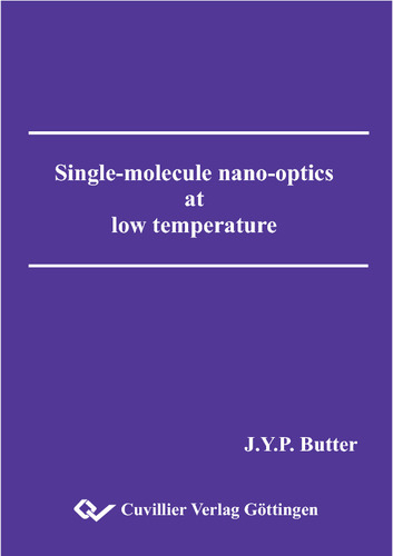 Single-molecule nano-optics low temperature