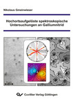 Hochortsaufgelöste spektroskopische Untersuchungen an Galliumnitrid