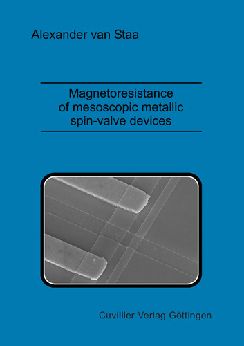 Magnetoresistance of mesoscopic metallic spin-valve devices