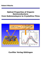 Optical properties of organic semiconductors: From (sub-)monolayers to crystalline films