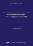 Modeling Variations of the Solar UV Spectrum with COSI