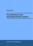 One-dimensional open Schrödinger-Poisson systems