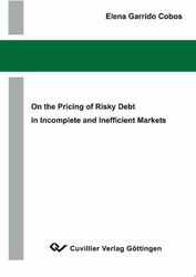 On the Printing of Risky Debt in the Incomplete and Inefficient Markerts