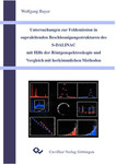 Untersuchungen zur Feldemission in supraleitenden Beschleunigungsstrukturen des S-DALINAC mit Hilfe der Röntgenspektroskopie und Vergleich mit herkömmlichen Methoden
