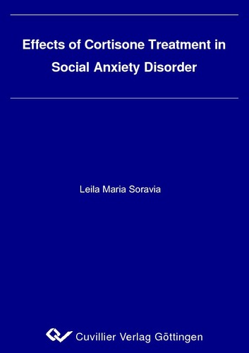 Effects of Cortisone Treatment in Social Anxiety Disorder
