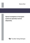Optical investigations of bioorganic systems by spectrally resolved ellipsometry