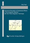 Numerical Simulation of Hysteresis Effects in Ferromagnetic Material with the Finite Integration Technique