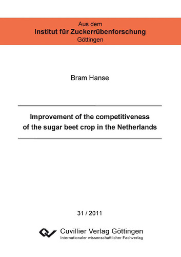 Improvement of the competitiveness of the sugar beet crop in the Netherlands