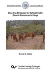 Breeding Strategies for Sahiwal Cattle Genetic Resources in Kenya  