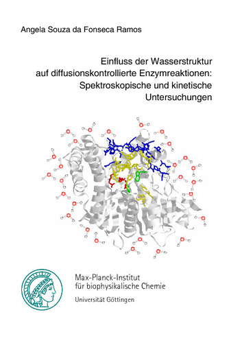 Einfluss der Wasserstruktur auf diffusionskontrollierte Enzymreaktionen: Spektroskopische und kinetische Untersuchungen
