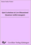 Spin Excitations in Low-Dimensional Quantum Antiferromagnets