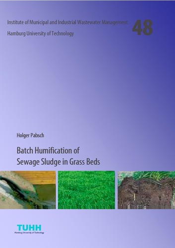 Batch Humification of Sewage Sludge in Grass Beds