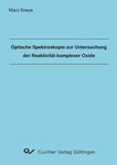 Optische Spektroskopie zur Untersuchung der Reaktivität komplexer Oxide
