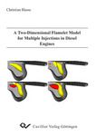 A Two-Dimensional Flamelet Model for Multiple Injections in Diesel Engines