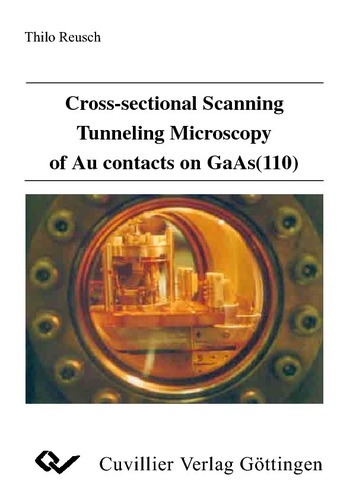 Cross-sectional Scanning Tunneling Microscopy of Au contacts on GaAs(110)