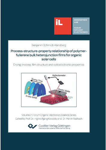 Process-structure-property relationship of polymer-fullerene bulk heterojunction films for organic solar cells