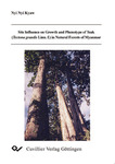 Site Influence on Growth and Phenotype of Teak (TEctona grandis Linn.f.) in Natural Forests of Myanmar
