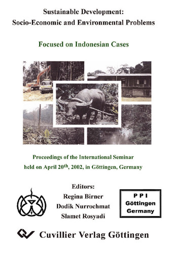 Sustainable Development: Socio-Economic and Environmental Problems Focused on Indonesian Cases