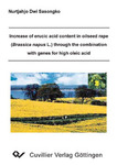 Increase of erucic acid content in oilseed rape (Brassica napus L.) through the combination with genes for high oleic acid