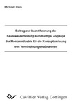 Beitrag zur Quantifizierung der Sauerwasserbildung sulfadhaltiger Abgänge der Montanindustrie für die Konzeptionierung von Verminderungsmanahmen