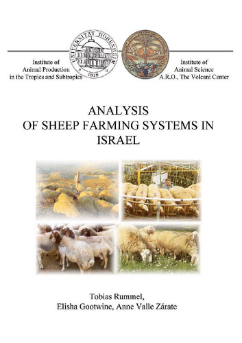 Analyse of Sheep Farming Systems in Israel