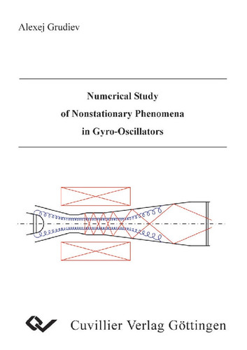 Numerical Study of Nonstationary Phenomena in Gyro-Oscillators