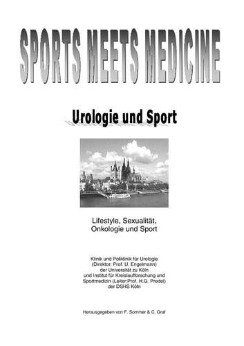 Sports meets Medicine - Urologie und Sport - Lifestyle, Sexualität, Onkologie und Sport