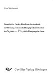 Quantitative Cavity-Ringdown-Spektroskopie zur Messung von druckabhängigen Linienbreiten des >3A<2(000) -X>1A<1(000)- Übergangs im Ozon