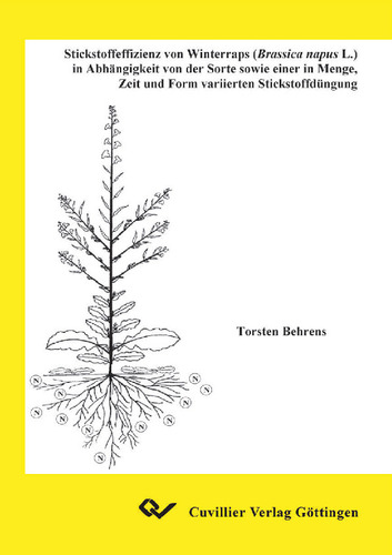 Stickstoffeffizienz von Winterraps (Brassica napus L.) in Abhängigkeit von der Sorte sowie einer in Menge, Zeit und Form variierten Stickstoffdüngung