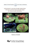 Sustainability analysis of beef production with Bali cattle in smallholder farms on Ceram Island, Indonesia