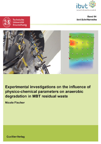 Experimental investigations on the influence of physico-chemical parameters on anaerobic degradation in MBT residual waste