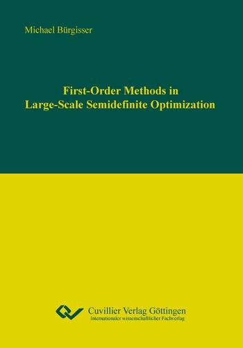 First-Order Methods in Large-Scale Semidenite Optimization