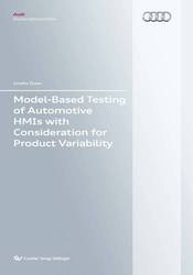 Model-Based Testing of Automotive HMIs with Consideration for Product Variability