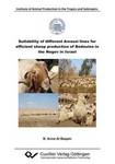 Suitability of different Awassi lines for efficient sheep production of Bedouins in the Negev in Israel