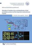 Alleviation of oxidative stress and detoxification ol lipid peroxidation products by flavin-dependent oxidoreductases in plants