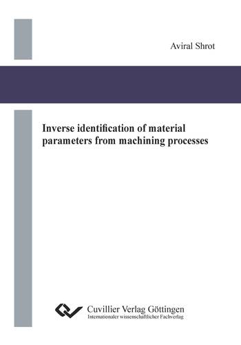 Inverse identification of material parameters from machining processes