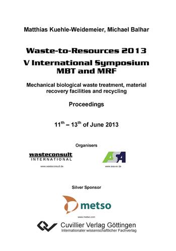 Waste-to-Resources 2013